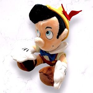 Vintage Walt Disney World Pinocchio Stuffed Toy